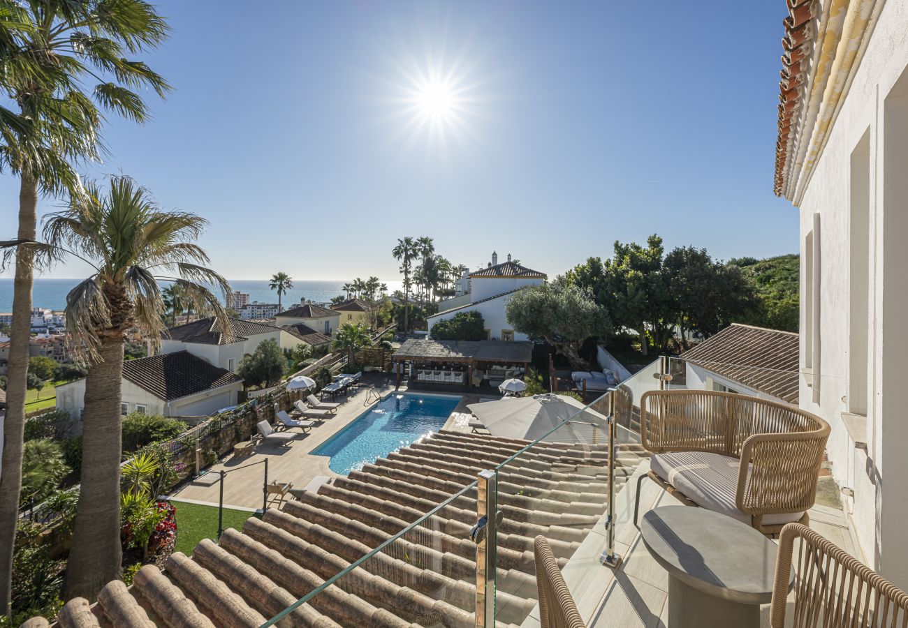 Villa en Manilva - Impresionante villa de 6 dorm con piscina privada