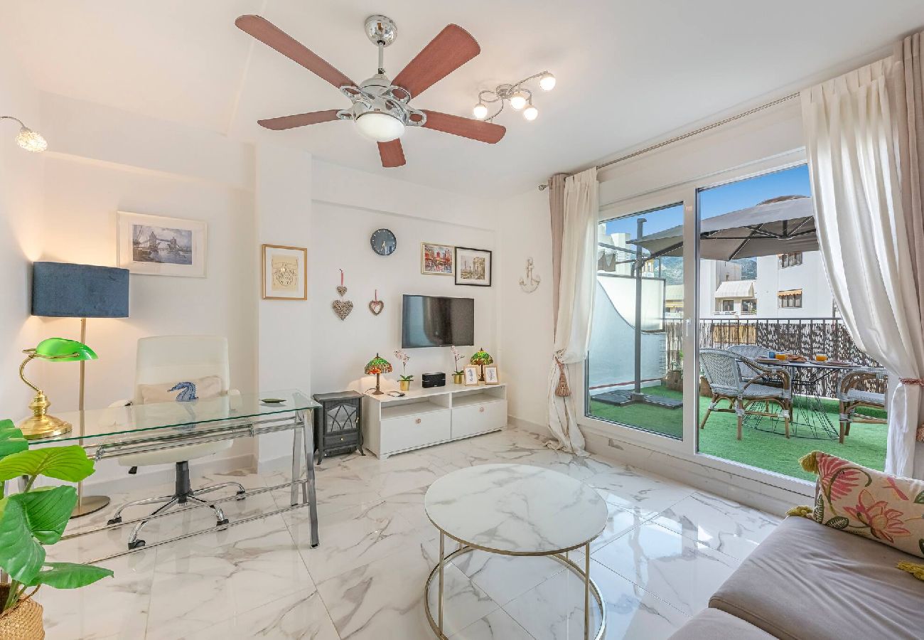 Apartment in Marbella - Modern 1-Br Steps from the Sea & Downtown 