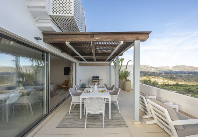 Apartment in Mijas - Panoramic Apartment with Dream Views, Pools & Gym