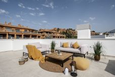 Apartment in Estepona - Luxury Penthouse w/ Rooftop, Pools & Gym